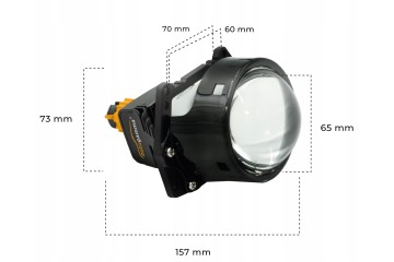 Bi LED lenses 3 0 6000K GLOBAL Thread Headlight Regeneration set Catalog number of the part Soczewki projektory Bi LED 3 0