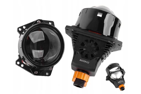 Bi LED lenses 3 0 6000K GLOBAL Thread Headlight Regeneration set Installation side left right