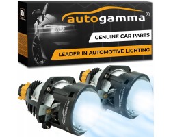 Bi LED projector lenses Grant 2 5 set 6000K E57 approval