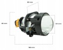 Bi LED projector lenses Grant 2 5 set 6000K E57 approval Part manufacturer Auto Gamma