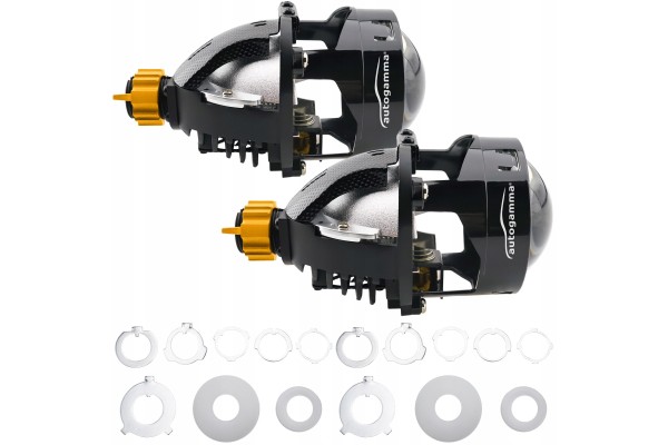 Lenses Projectors Lights Bi LED LUNA 2 5 Set 6000K Installation side multipurpose