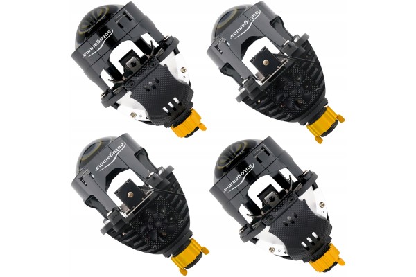 Lenses Projectors Lights Bi LED LUNA 2 5 Set 6000K Car type passenger cars