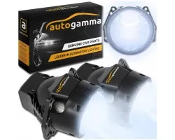 Lentes Proyectoras Bi-LED 3.0 Auto Gamma 6000K LHD