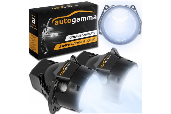 Lentes Proyectoras Bi-LED 3.0 Auto Gamma 6000K LHD