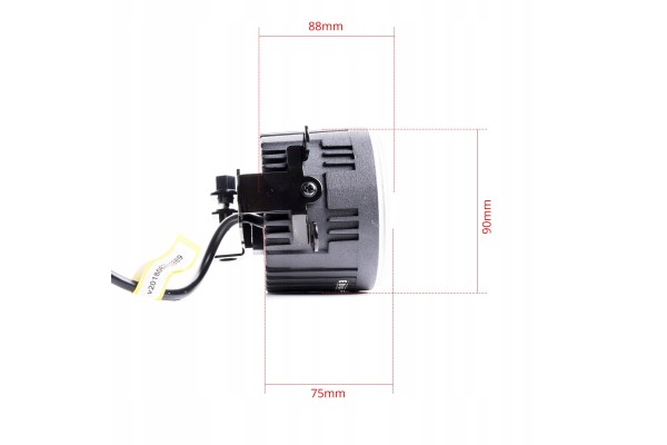 HALOGEN DAYTIME RUNNING LIGHTS FOR CITROEN DACIA FIAT FORD NISSAN SUZUKI Shape round