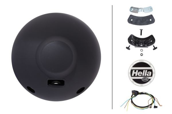 Long range headlamp HELLA 1F8 007 560 041 Catalog number of the part 1F8 007 560 041