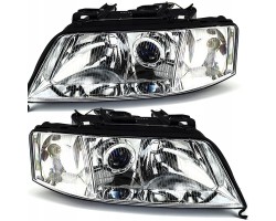 LAMP HEADLIGHTS AUDI A6 C5 L P SET