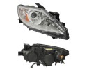 HEADLIGHT LAMP RIGHT MAZDA CX 9 09 12 Installation side right