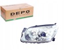 Toyota Rav4 05 08 Lamp Headlight Left Depo Height adjustment electric