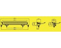 SKYLED SLIDE 14 5 LED BAR HEADLAMP WITH POSITION LIGHT Version European