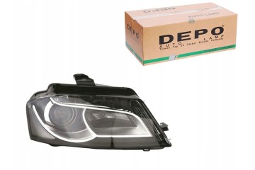 Audi A3 Since 2009 12 Xenon Led Headlight Right Additional information adjustment motors included
