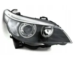 Faro delantero xenón Abakus derecho con ajuste eléctrico para BMW E60 E61