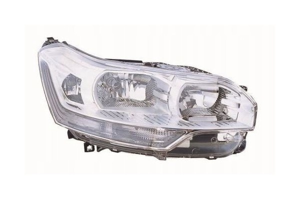 Headlamp motor color insert Depo 552 1128LMLD EM Part manufacturer Abakus