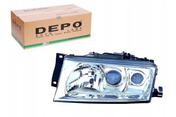 LAMP HEADLIGHT SKODA OCTAVIA I 97 03 RIGHT DEPO EAN GTIN 8424445116300