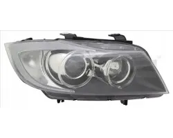 Faro delantero izquierdo TYC 20-12450-06-2 con motor eléctrico