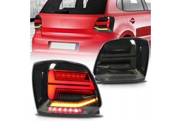 Vland Full LED Neon Tail Lights Smoked VW Polo V 5 6R 6R0 2009 2017 Complete Set Catalog number of the part 6RD945095