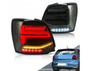Vland Full LED Neon Tail Lights Smoked VW Polo V 5 6R 6R0 2009 2017 Complete Set Car type passenger cars