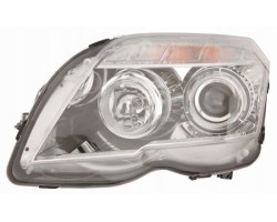 HEADLAMP LAMP LEFT WITH MOTOR FOR ADJUSTMENT