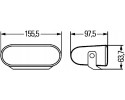 Set of fog lamp 1NA008 284 801 Light source LED