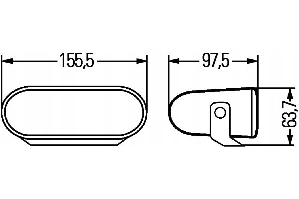 Set of fog lamp 1NA008 284 801 Light source LED