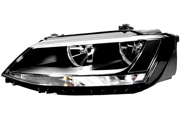 HEADLIGHT VW JETTA IV 04 10 PR 1EL010395 021 HELLA Car type passenger cars