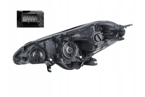 Headlamp 442 1186RMLDEM2 DEP Height adjustment electric