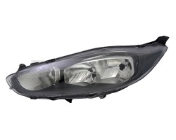 FORD FIESTA MK7 13 LIFT BLACK NEW HEADLIGHT LEFT
