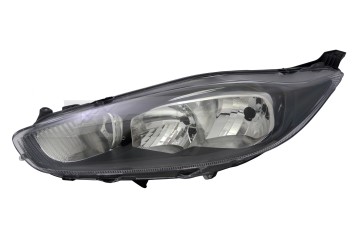 FORD FIESTA MK7 13 LIFT BLACK NEW HEADLIGHT LEFT