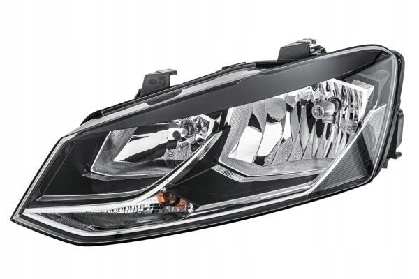 HEADLAMP LAMP LEFT WITH MOTOR FOR ADJUSTMENT Packaging status original