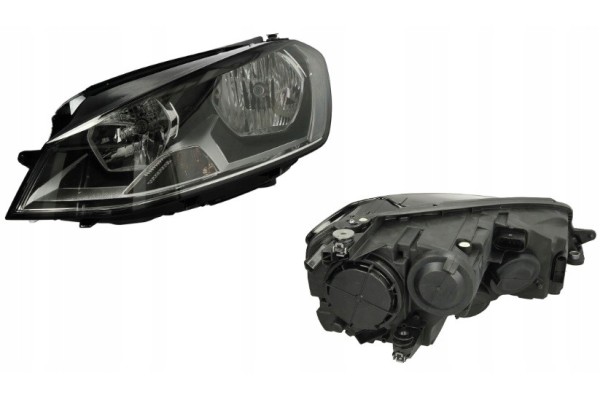 HEADLIGHT LAMP LEFT VW GOLF VII 12 17 VALEO