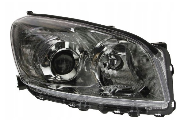 HEADLAMP RIGHT FRONT TOYOTA RAV 4 III Type of low beam headlights traditional halogen