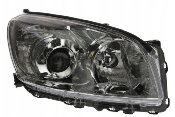 HEADLAMP RIGHT FRONT TOYOTA RAV 4 III Type of low beam headlights traditional halogen