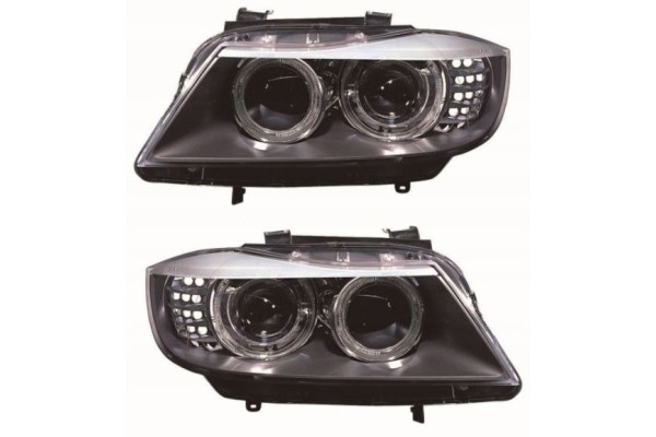 HEADLAMP Left BMW 3 E90 E91 XENON D1S H8 Type of low beam headlights traditional halogen
