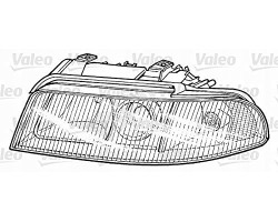 Valeo 087496 Headlight