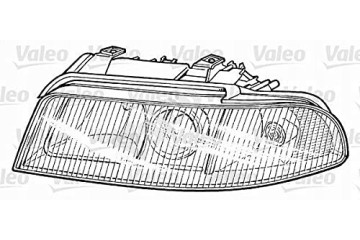 Valeo 087496 Headlight
