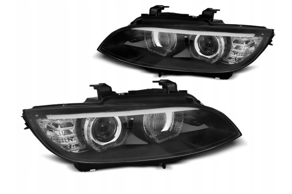 XENON ANGEL LAMPS BMW E92 E93 06 10 DRL R87 LED