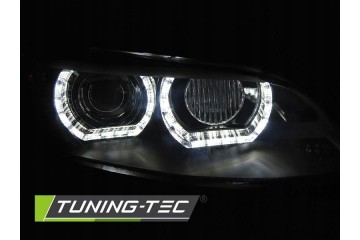 XENON ANGEL LAMPS BMW E92 E93 06 10 DRL R87 LED Installation side left right