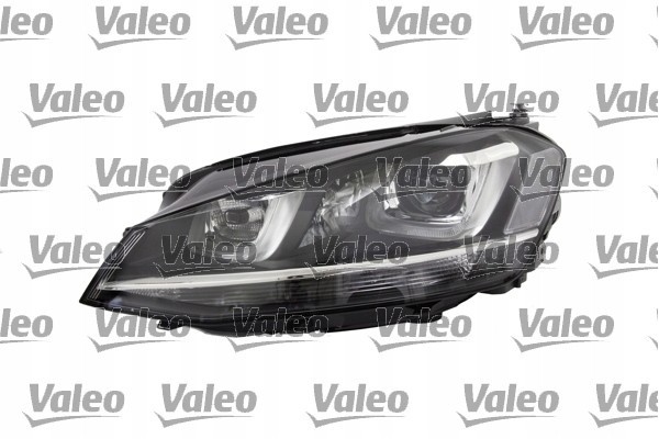 Headlamp lamp Valeo 044924 GOLF VII halogen right electr adjustment Catalog number of the part 44924