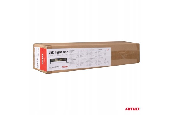 Lámpara panel LED BAR 120W 6500K 12000lm 56cm 12V 24V AMIO-04212