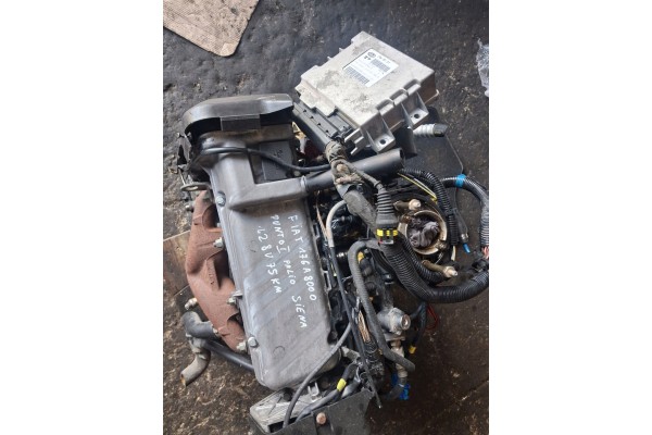 Engine complete Fiat Punto I Palio Siena 1 2 8v 75km 176A8000 Catalog number of the part 176A8000