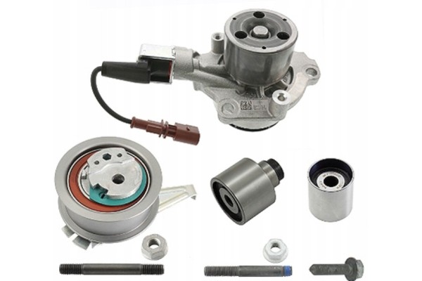 Timing set belt roller liquid pump AUDI A1 A3 A4 A4 ALLROAD Engine type diesel