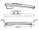 Actuator motor arm drive SOMFY EXAVIA Star Car type undefined