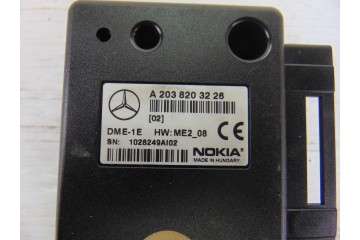 A2038203226 MODULO ELECTRONICO MERCEDES-BENZ CLASE C (BM 203) BERLINA 220 CDI (203.006) 2004 A2038203226 191931 MERCEDES-BENZ - 