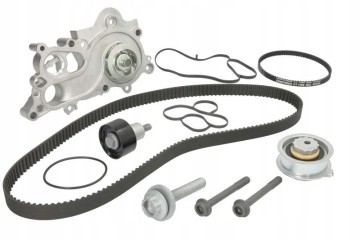 Timing set belt roller liquid pump fits AUDI A1 A3 A4 Part manufacturer Continental