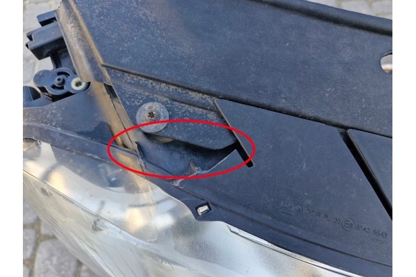 VW PASSAT B6 BELT FRONT COOLING LAMP BI XENON SET HEADLAMP Part manufacturer Volkswagen OE