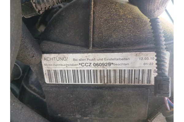VW Golf VI Scirocco 2 0 TFSI engine post CCZ efficient dialect FILM Catalog number of the original CCZ