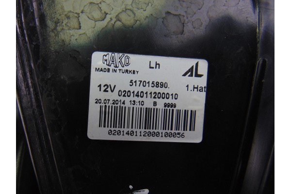 517015890 PILOTO TRASERO IZQUIERDO FIAT GRANDE PUNTO (199) 1.3 Multijet Sport (01.2007) 2007 517015890 192767 FIAT - 4