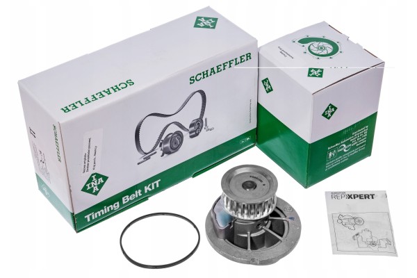 Schaeffler INA 530 0619 30 Water pump timing belt kit Catalog number of substitutes A B A YK101193W AISIN TKPS 7058 AUTOKIT 04 5