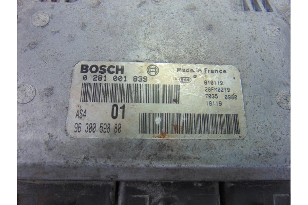 9630059880  CENTRALITA MOTOR UCE PEUGEOT 106 (S1)(08.1991) Kid 9630059880 192896 PEUGEOT - 3