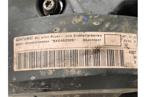 VW 1 9 105KM BXE 07 09 GOLF V ENGINE Catalog number of substitutes BXE